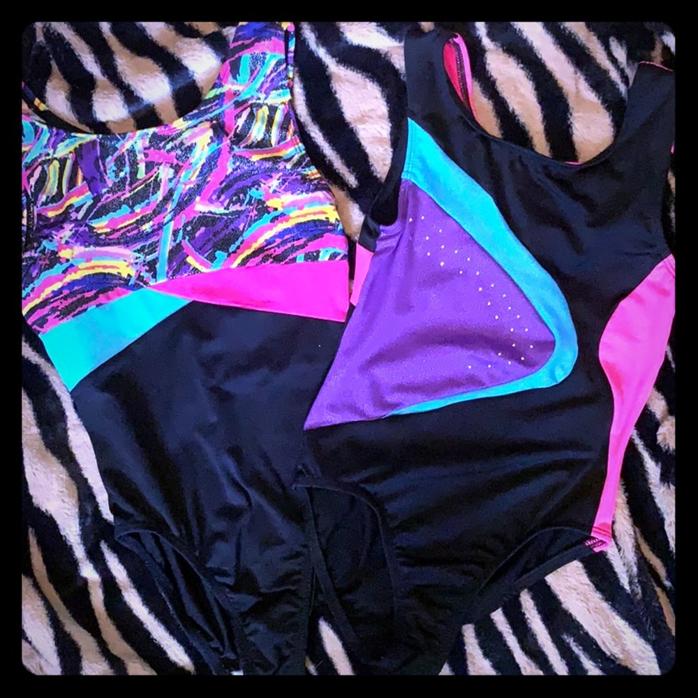 2 one piece body suit